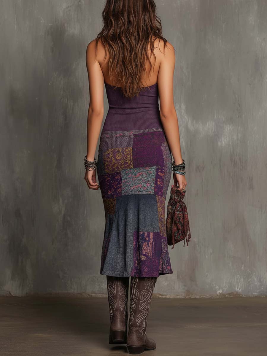 Morgan & Brooke | Knit Halter Neck Dress