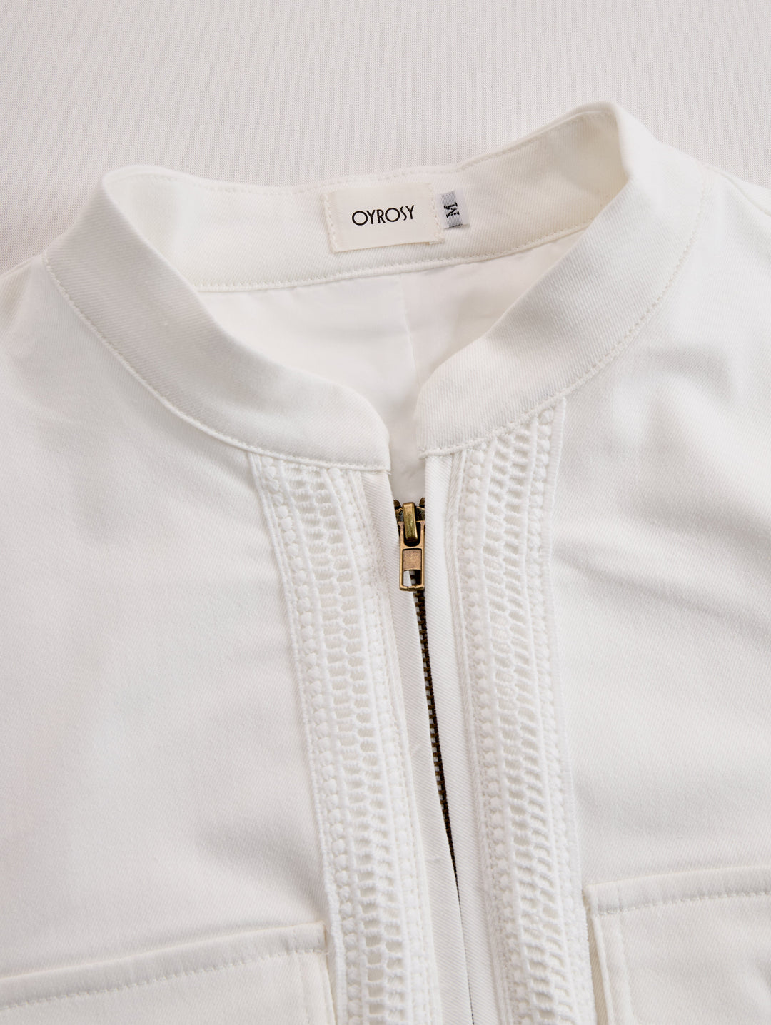 Morgan & Brooke | White Denim Tassel Casual Dress