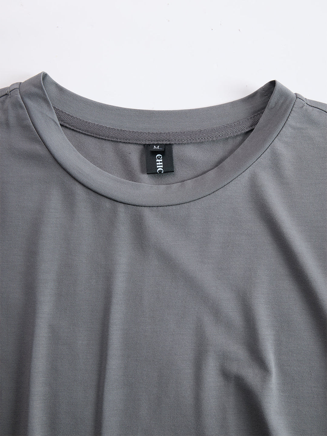 Morgan & Brooke | Grey Ruched Dress