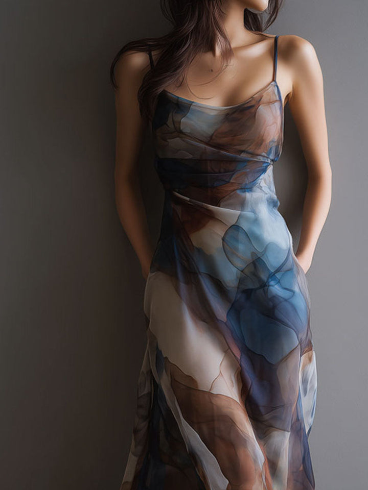 Morgan & Brooke | Chiffon Retro Dress