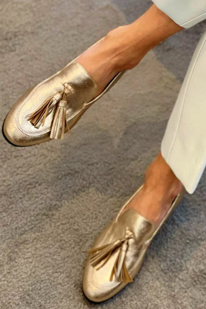 Morgan and Brooke | Heel, Metallic