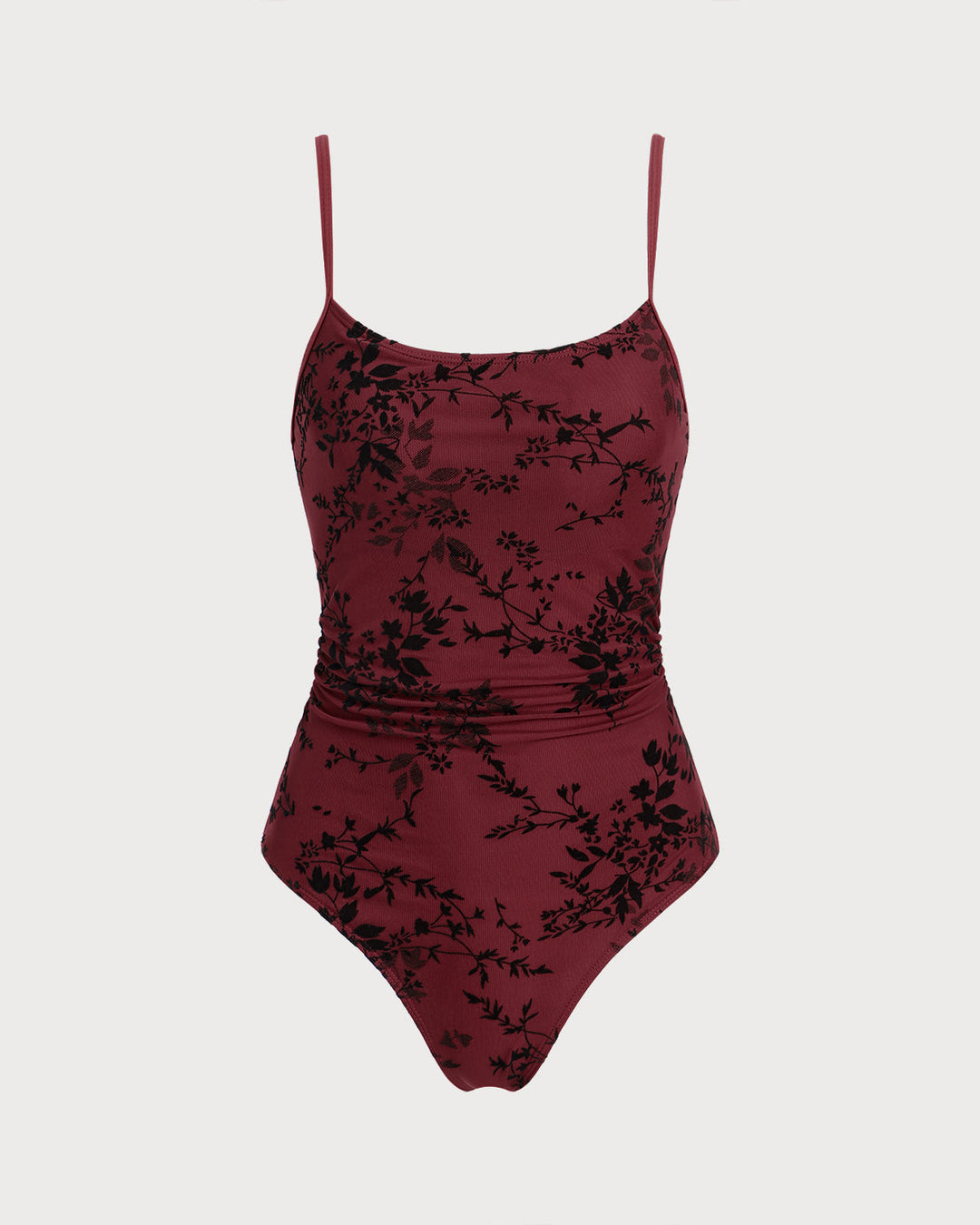 Morgan and Brooke | Floral One Piece Swimwear for Women in Red