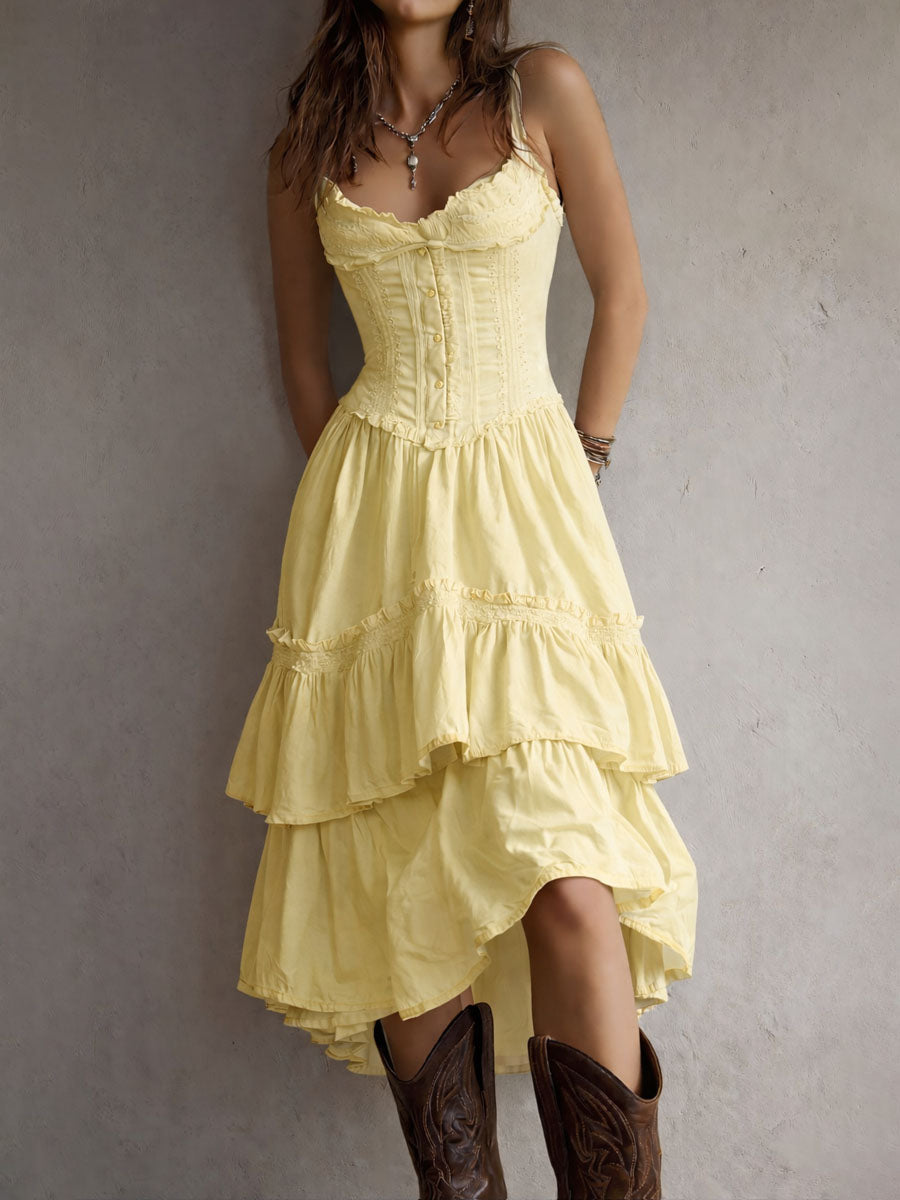Morgan & Brooke | White Lace Casual Dress