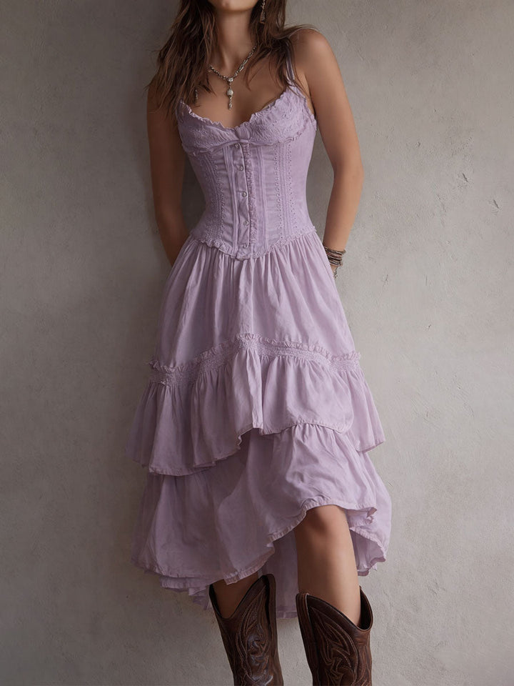Morgan & Brooke | White Lace Casual Dress