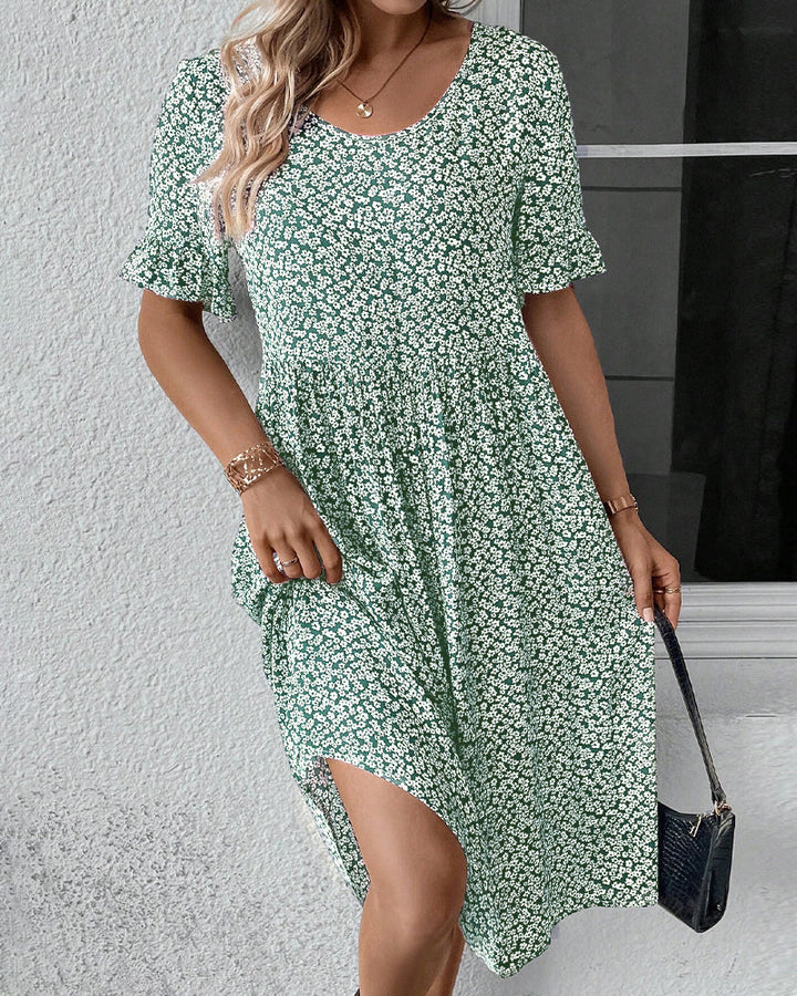 Morgan & Brooke | Floral Midi Dress
