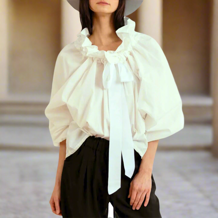 Morgan and Brooke | Bellarine | Puffed Cotton Blouse