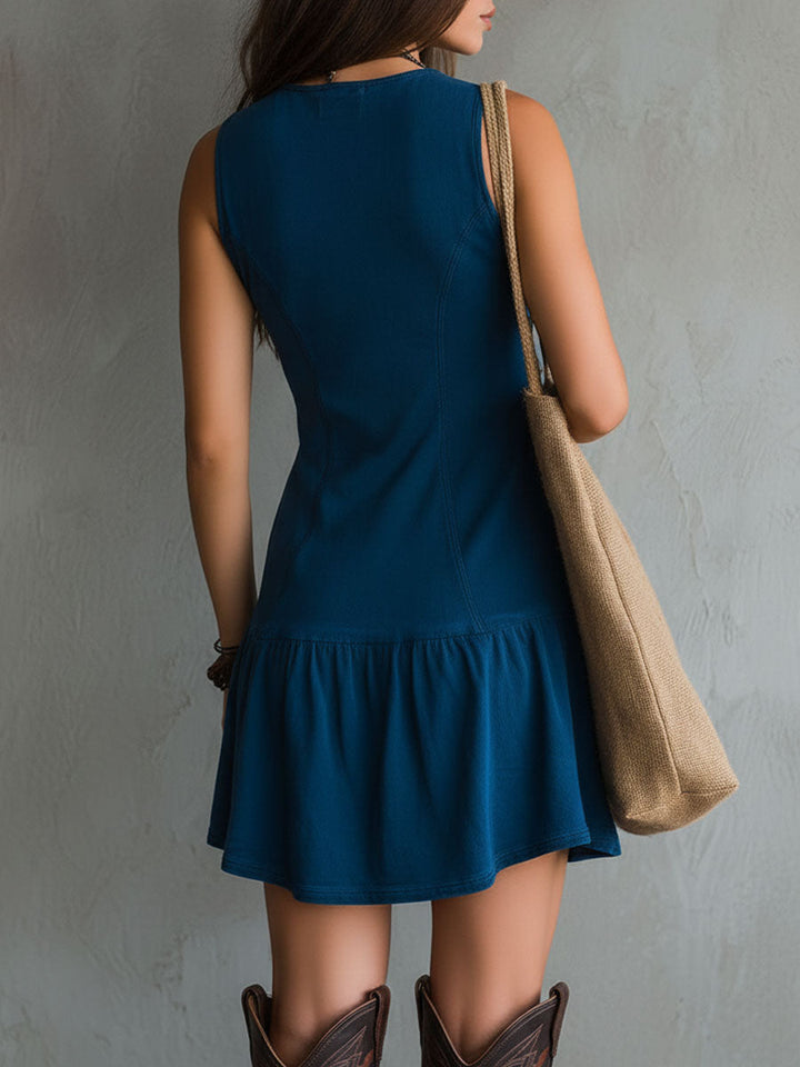Morgan & Brooke | Sleeveless Casual Dress
