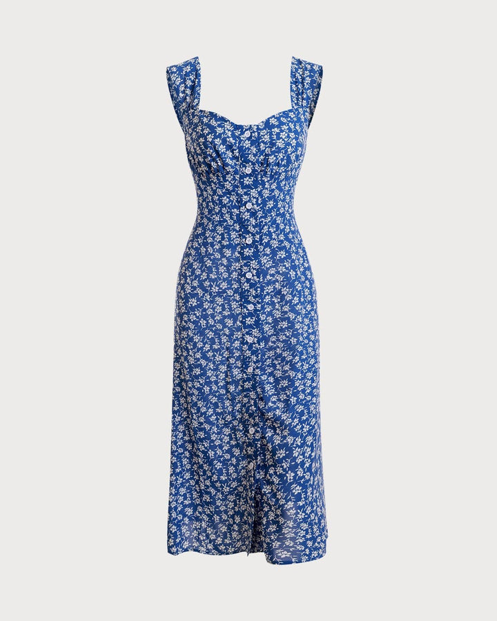 Morgan and Brooke | Floral Midi Dress for Women
