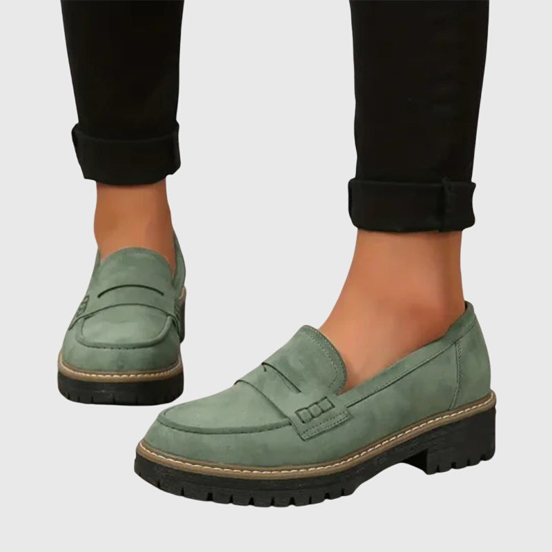 Morgan and Brooke | Suede Loafers