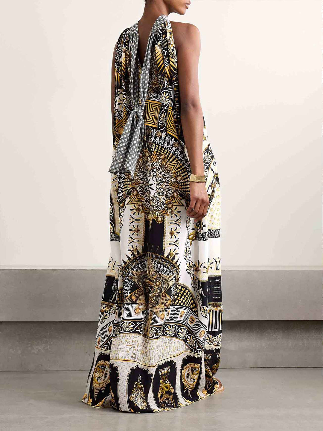 Morgan & Brooke | Unique Retro Gorgeous Pattern Print Dress