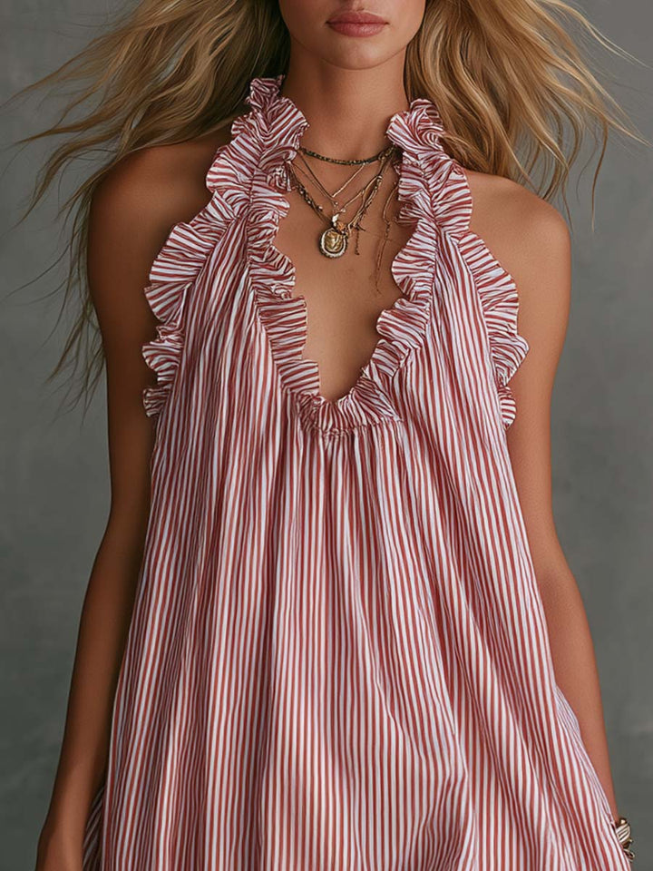 Morgan & Brooke | V-Neck Casual Dress