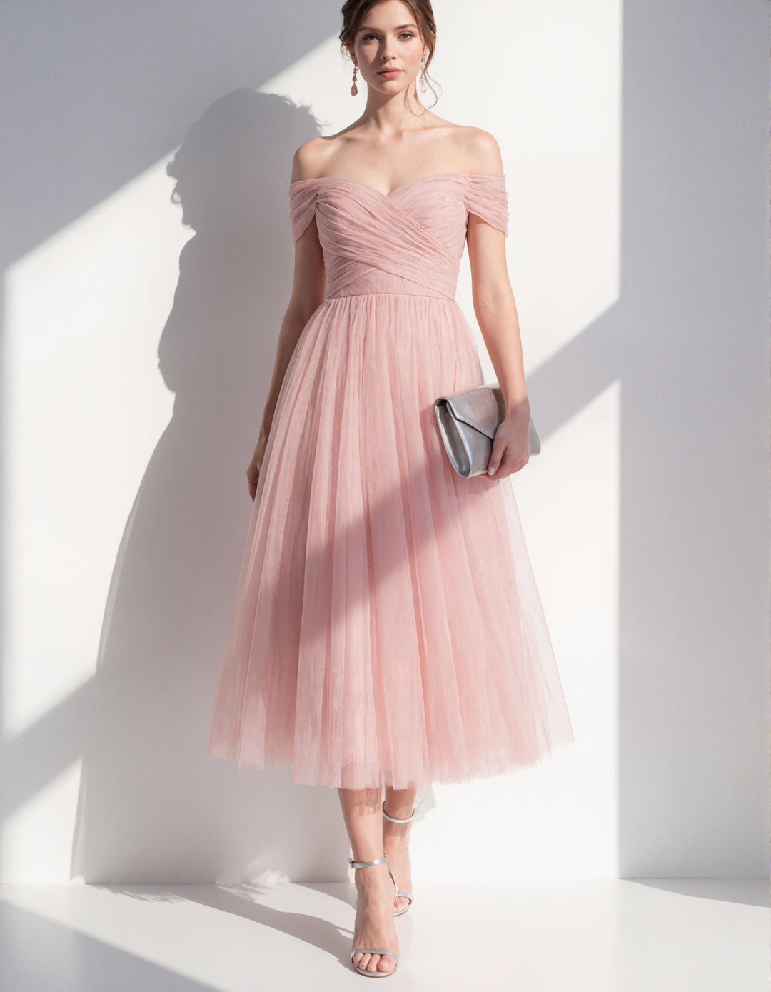 Morgan & Brooke | Pink Tulle Dress