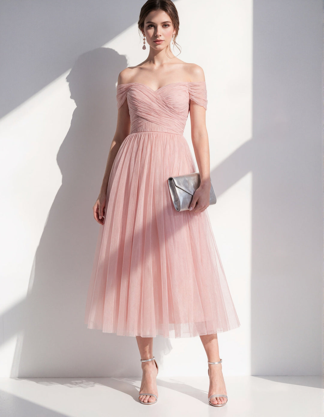 Morgan & Brooke | Pink Tulle Dress
