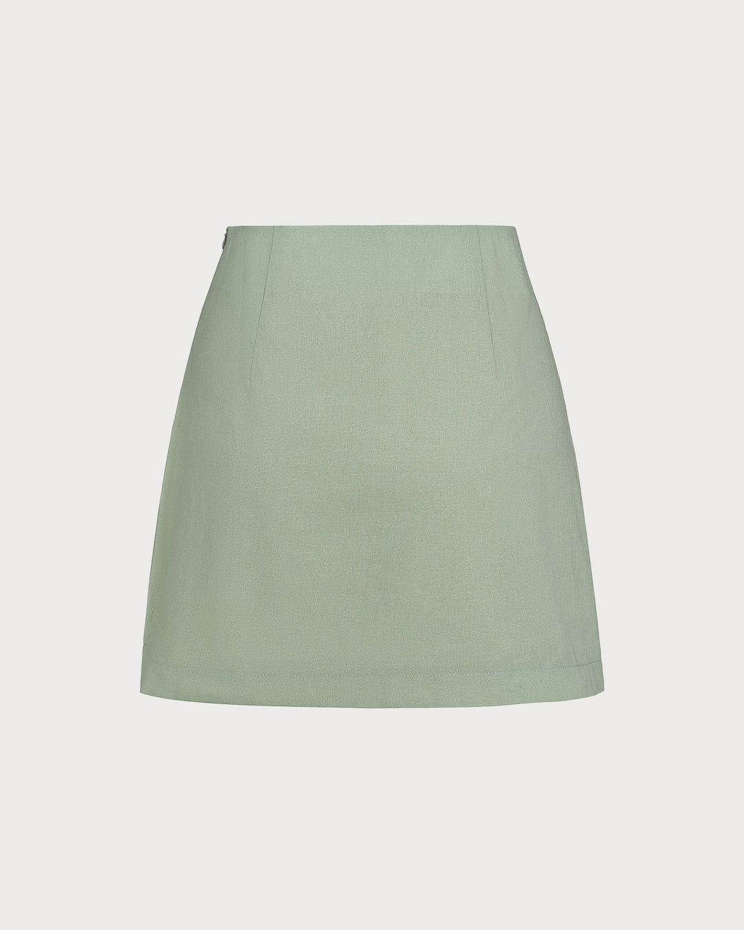 Morgan and Brooke | Green A-Line Mini Skirt