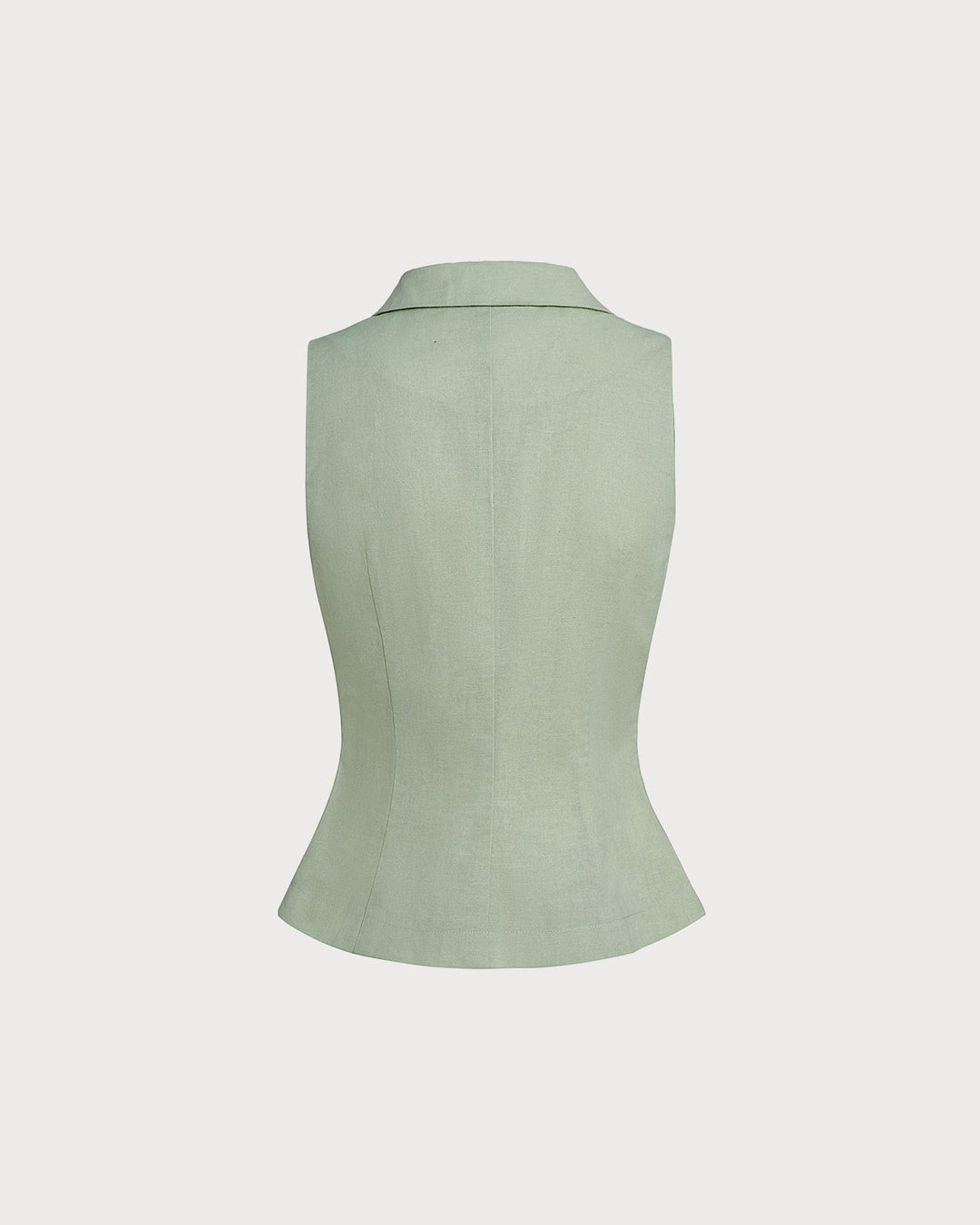 Morgan and Brooke | Single Breasted Vest for Men in Green