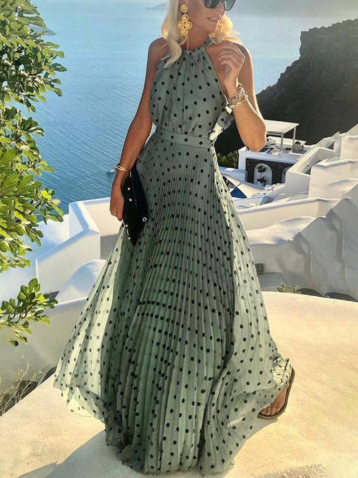 Morgan & Brooke | Elegant And Classic Dot Printing Dress
