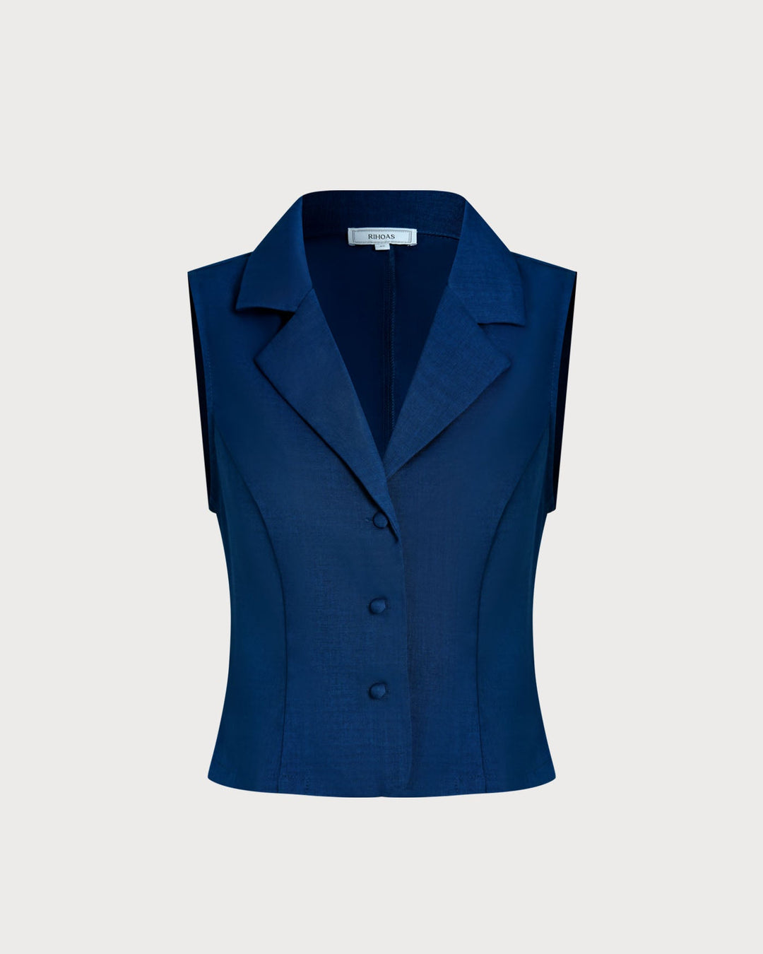 Morgan and Brooke | Blue Single Breasted Vest