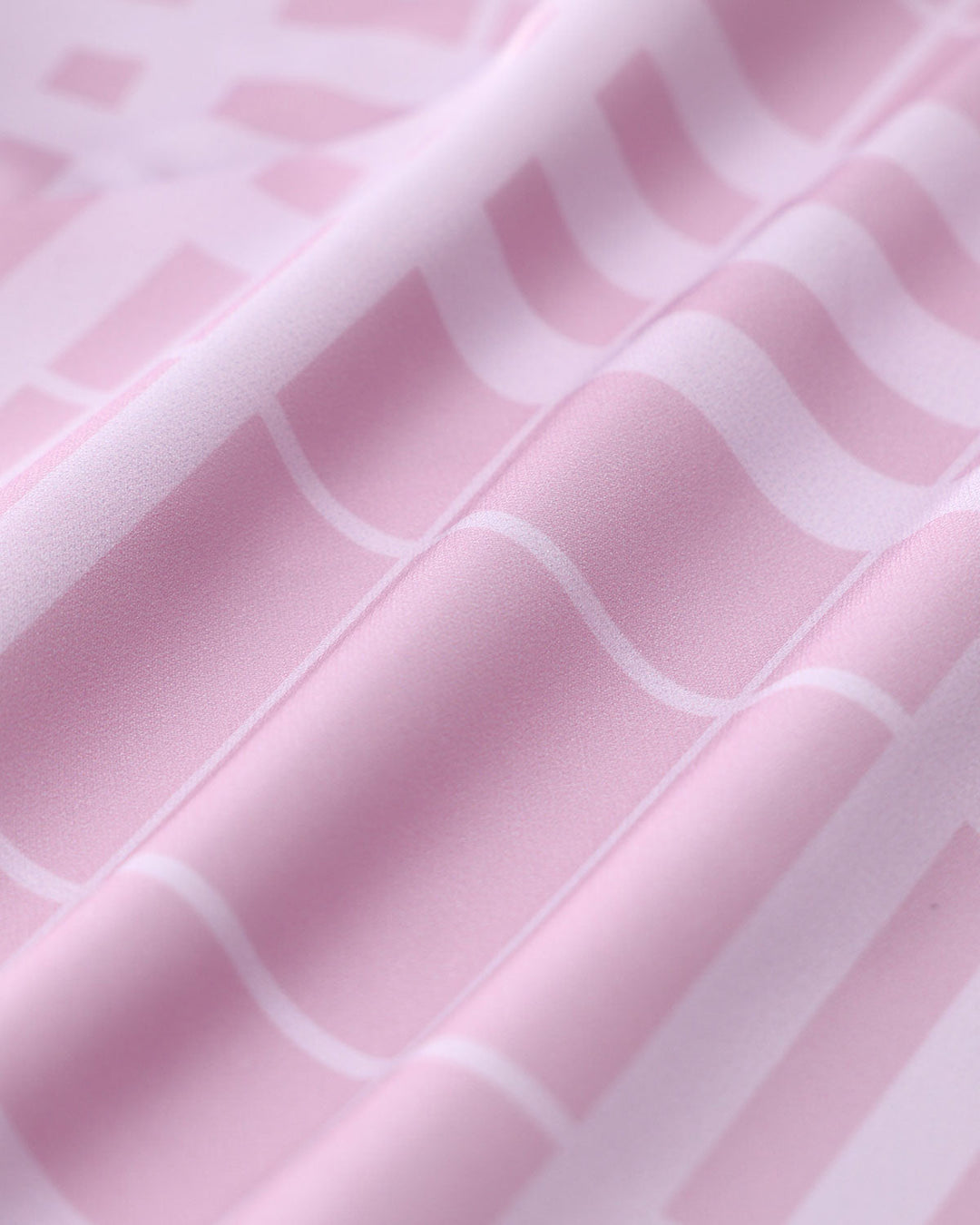Morgan and Brooke | Striped Sleeveless Midi Dress for Women in Pink