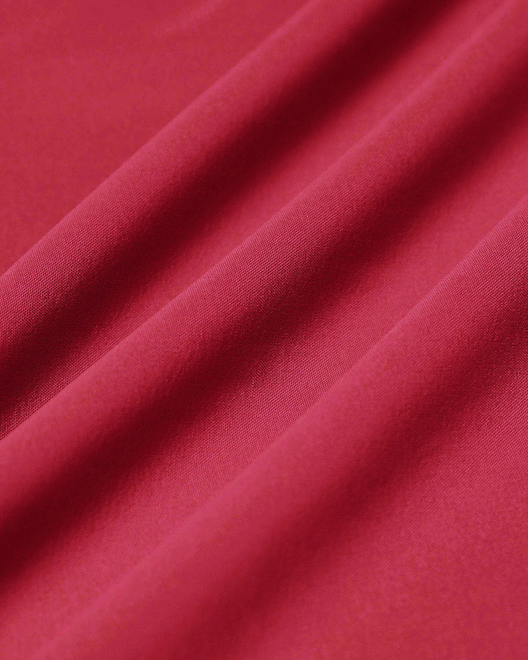 Morgan and Brooke | Square Neck Pocket Slip Midi Dress in Red