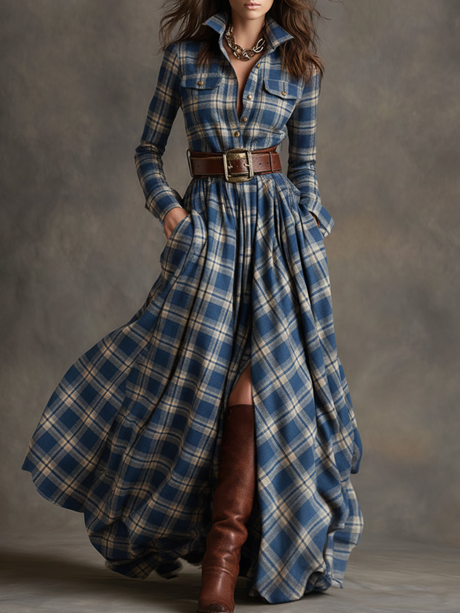 Morgan & Brooke | Brown Casual Dress