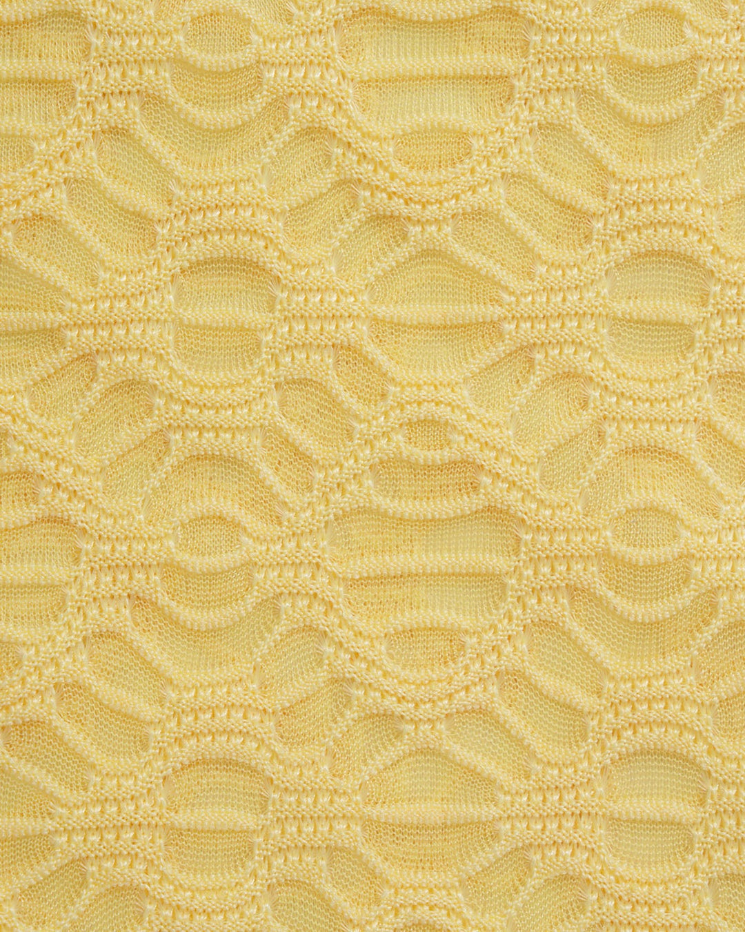 Morgan and Brooke | Jacquard Textured Bikini Set for Women in Yellow