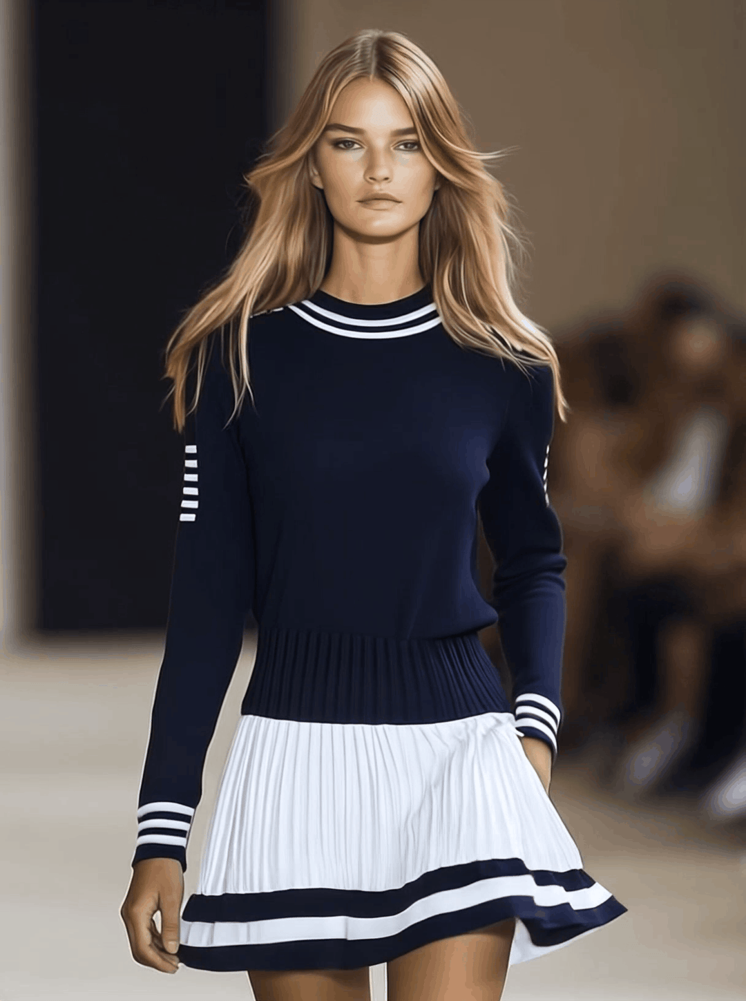 Morgan & Brooke | Navy Blue Dress