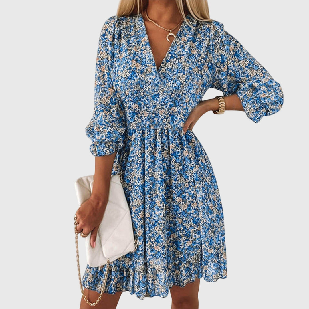 Morgan and Brooke | Dress - Floral, Puff Sleeve