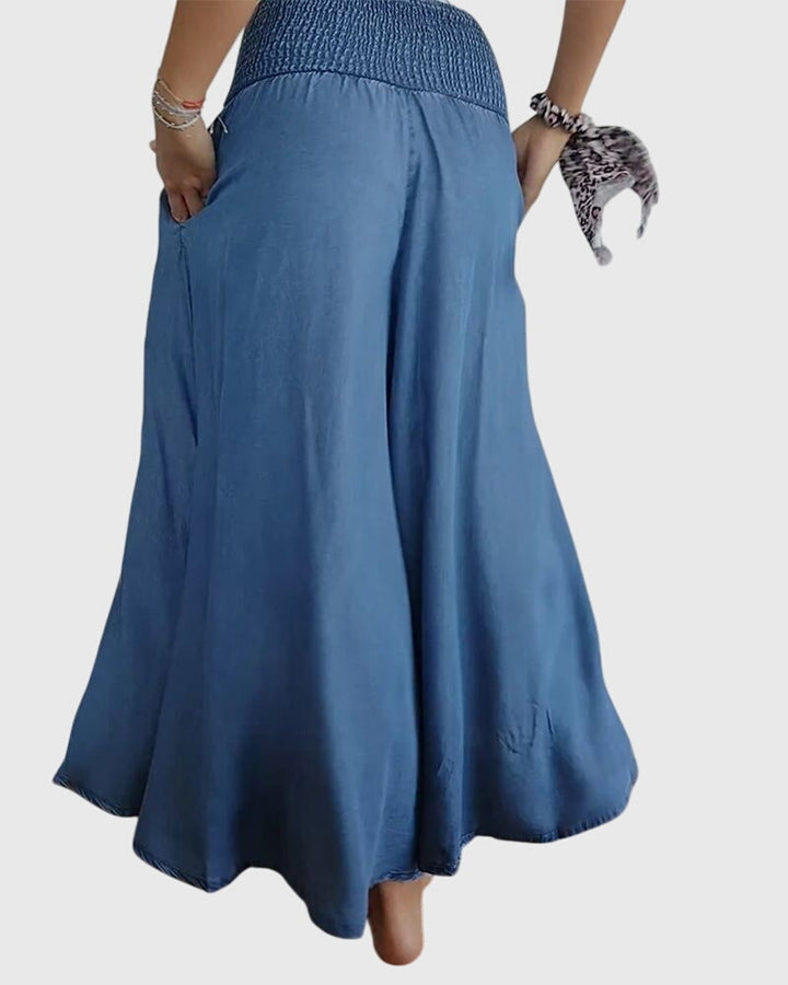 Morgan and Brooke | Pants with Elastic Waistband