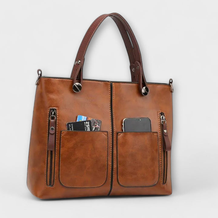 Morgan and Brooke | | Leather Bag