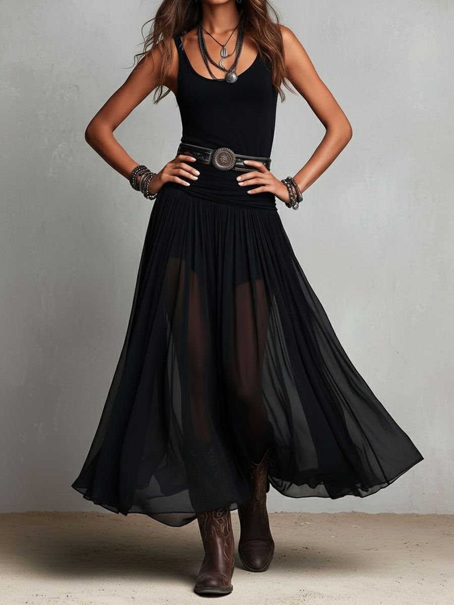 Morgan & Brooke | Black Casual Dress