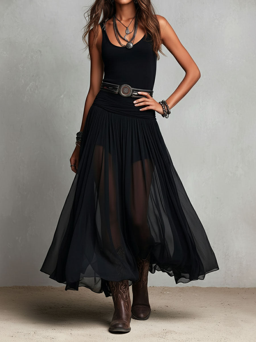 Morgan & Brooke | Black Casual Dress