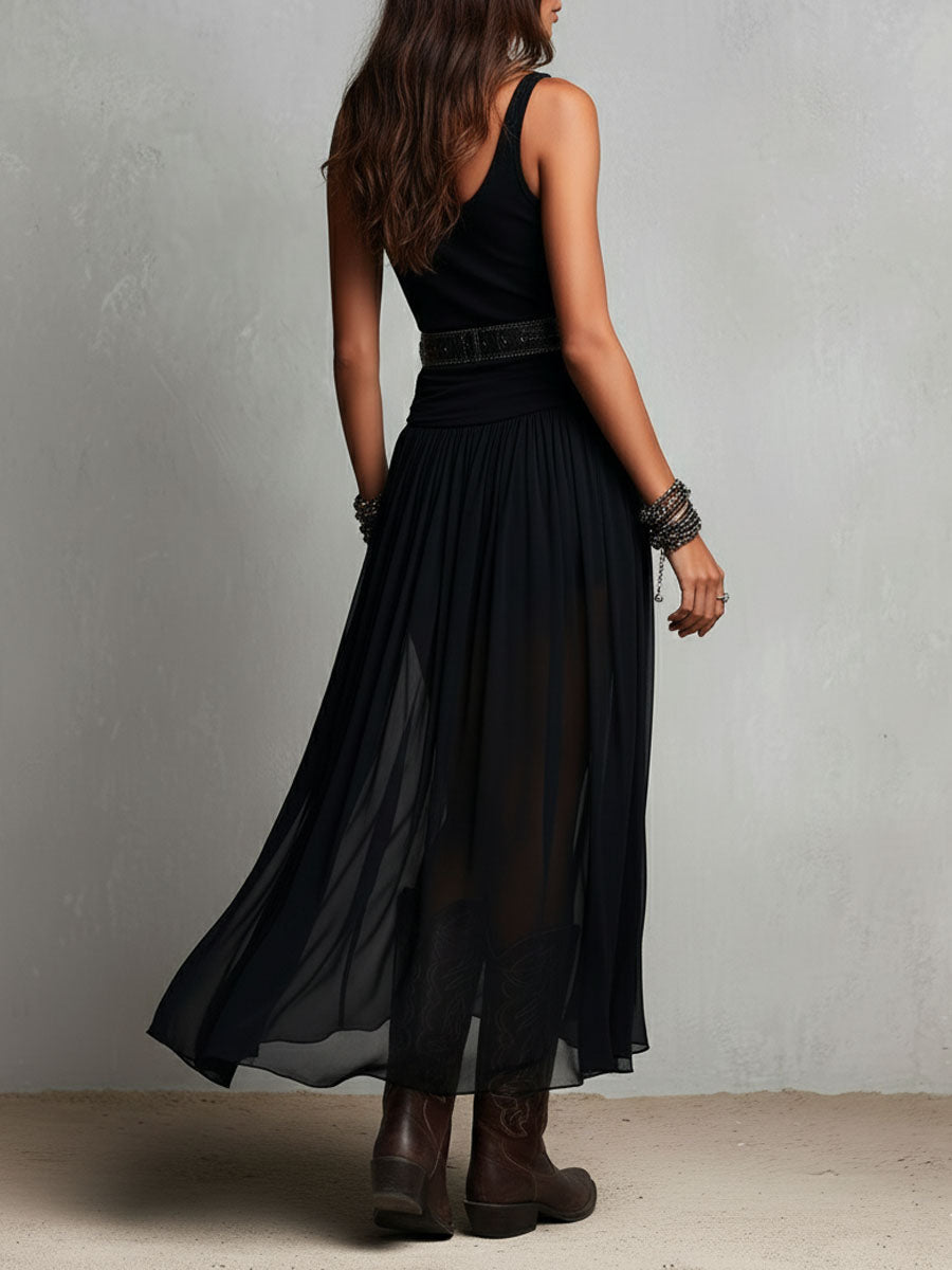 Morgan & Brooke | Black Casual Dress