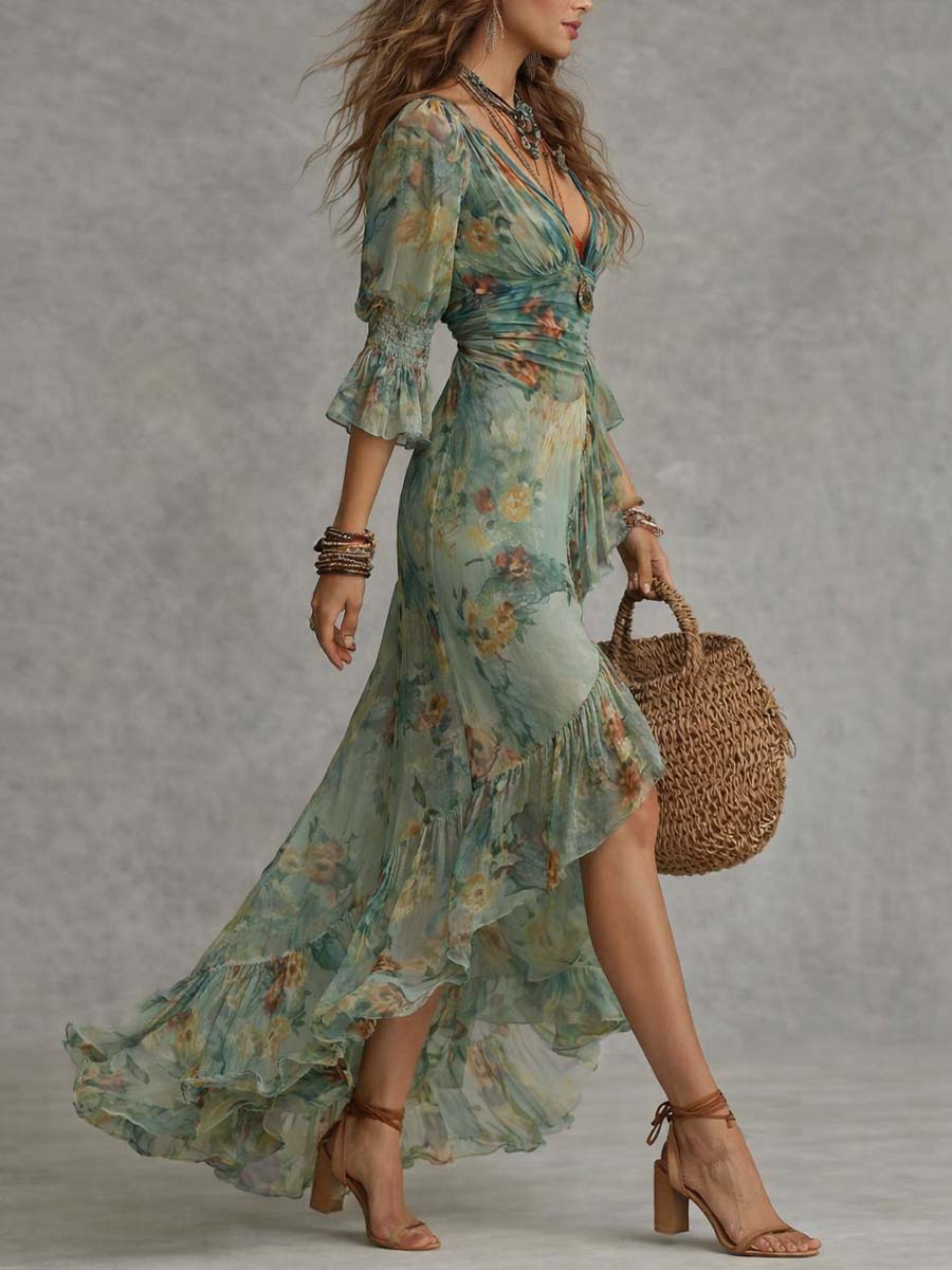 Morgan & Brooke | Wrap Dress