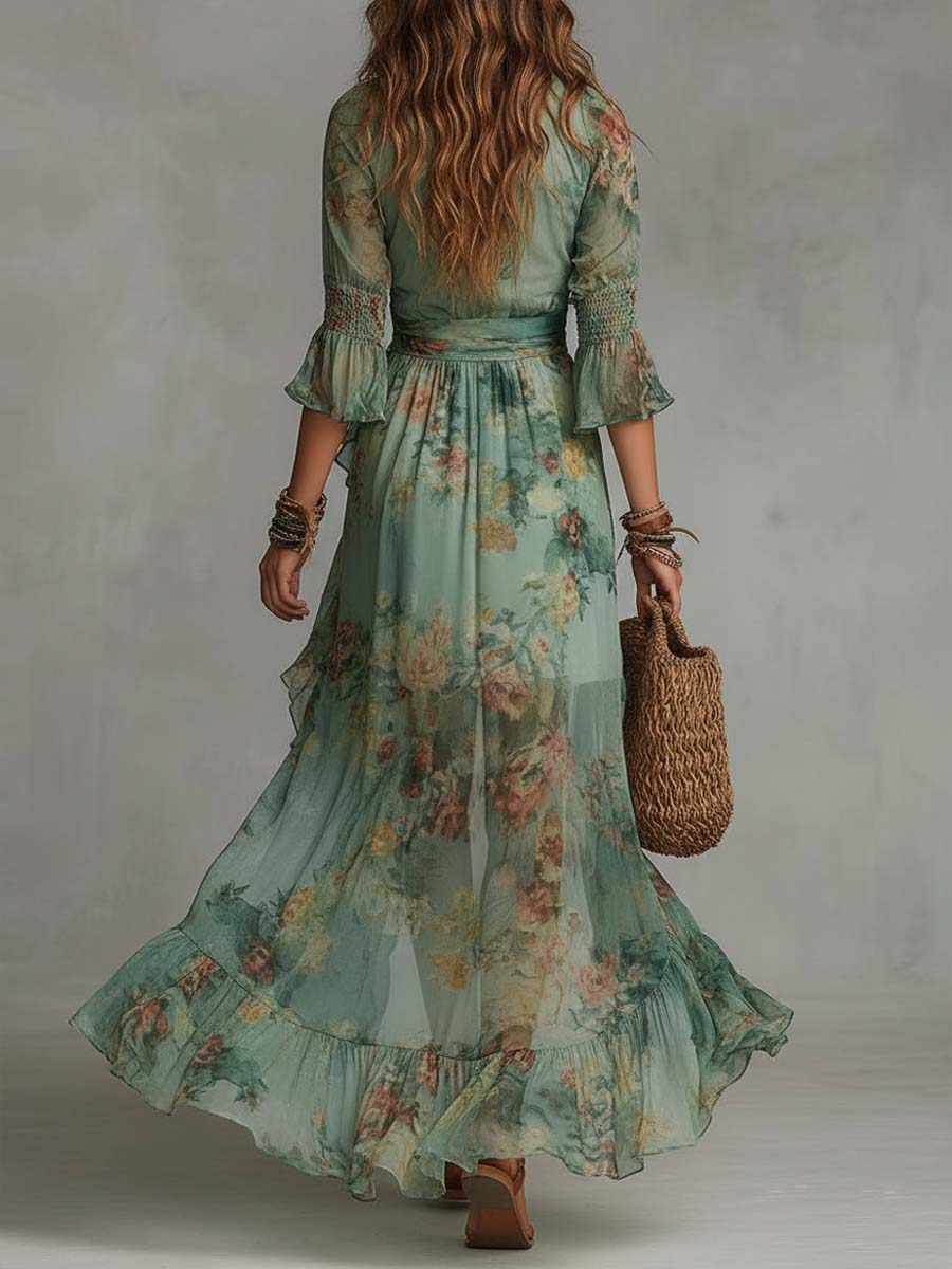 Morgan & Brooke | Wrap Dress