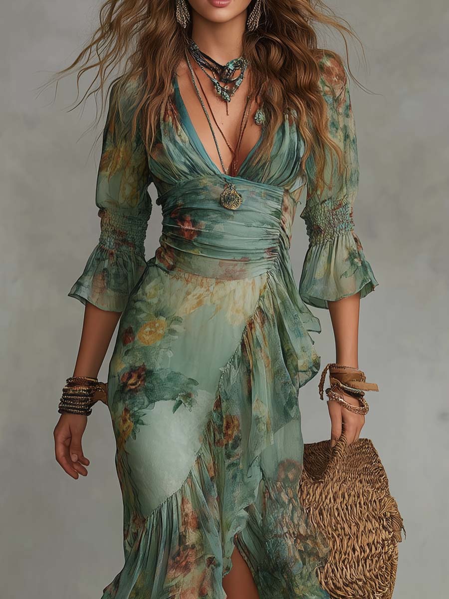 Morgan & Brooke | Wrap Dress