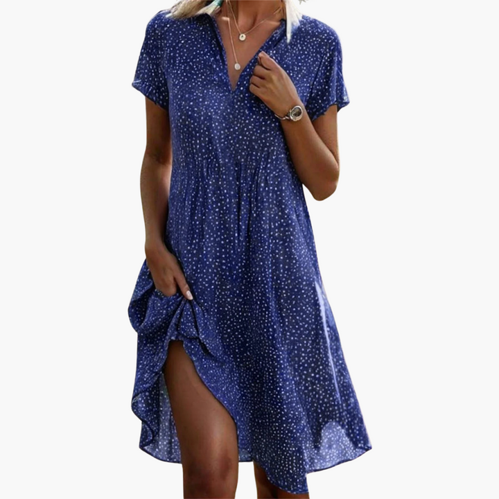 Morgan & Brooke | Black Relaxed Fit Jersey Dress