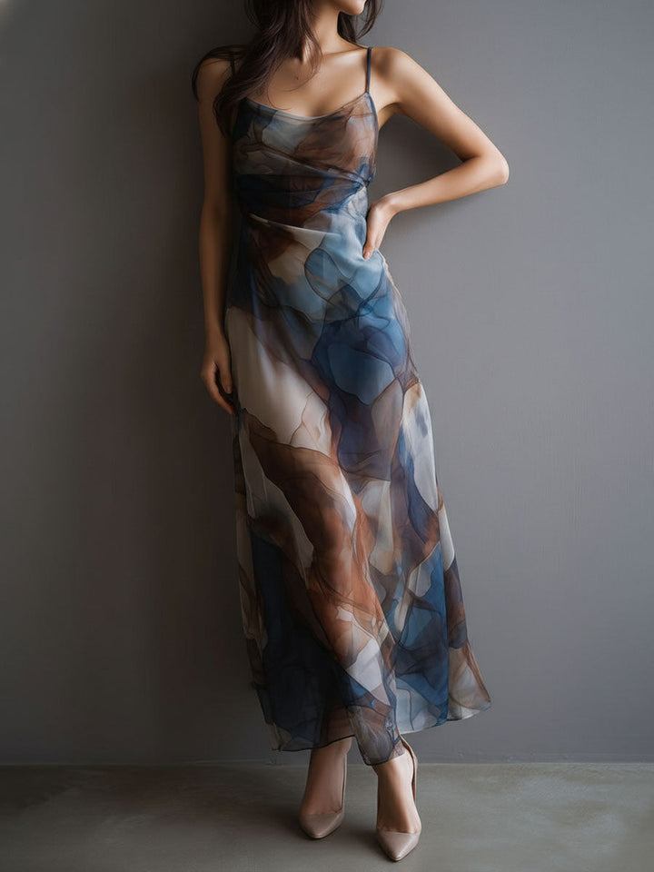 Morgan & Brooke | Chiffon Retro Dress