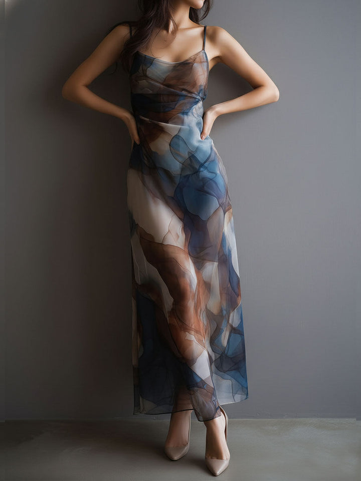 Morgan & Brooke | Chiffon Retro Dress
