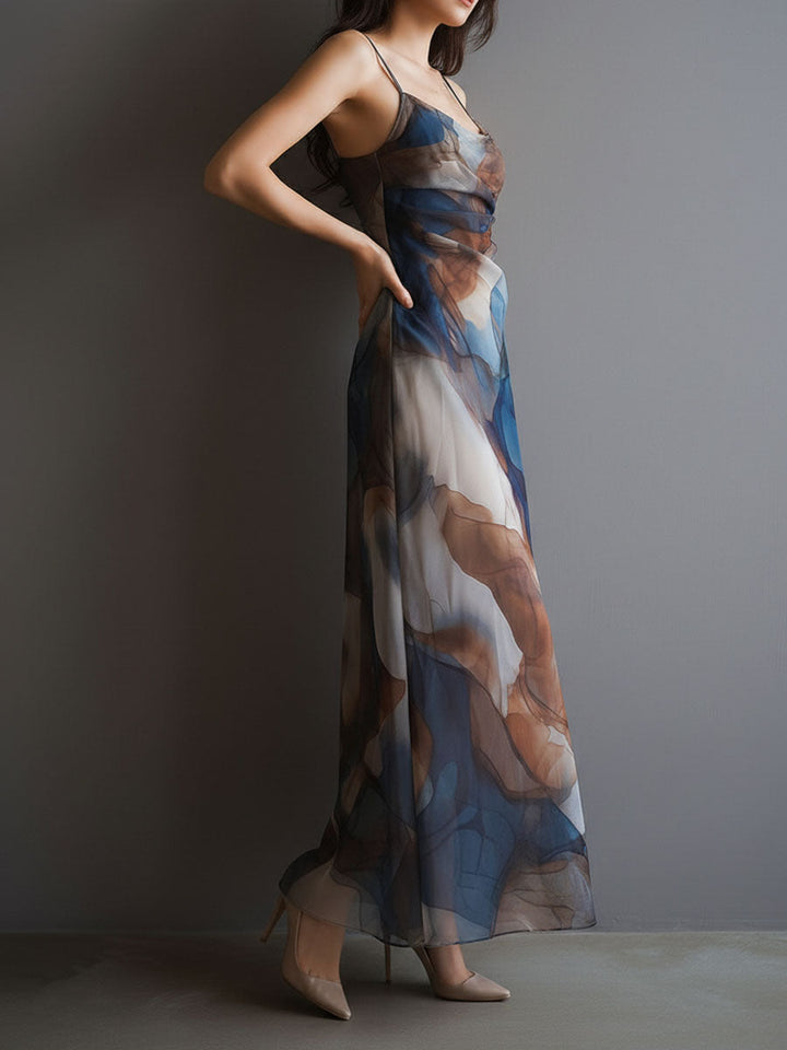 Morgan & Brooke | Chiffon Retro Dress