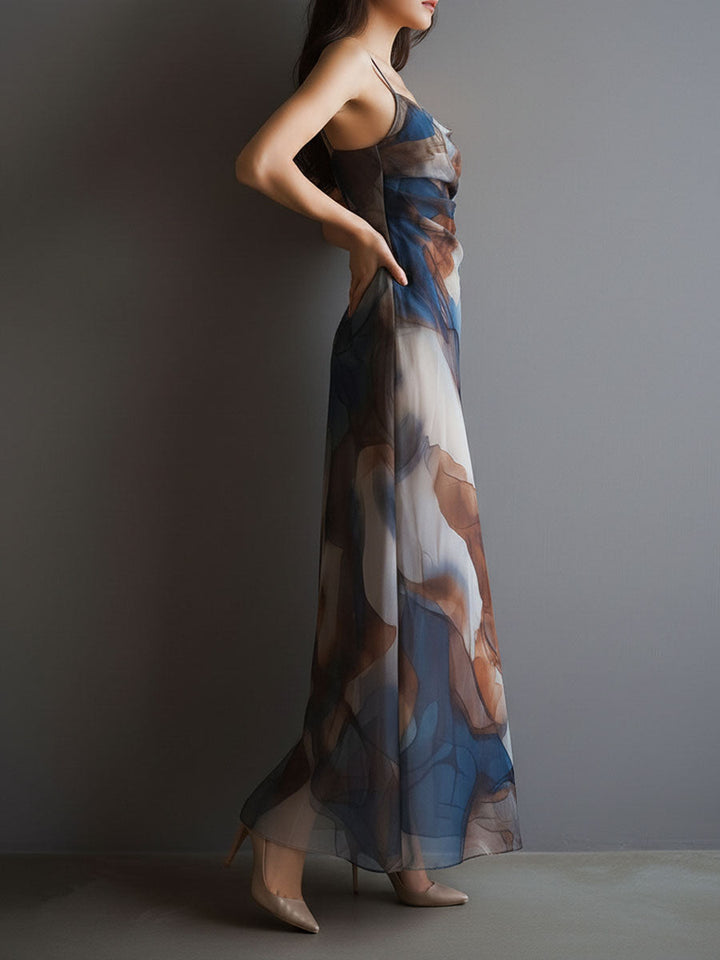Morgan & Brooke | Chiffon Retro Dress
