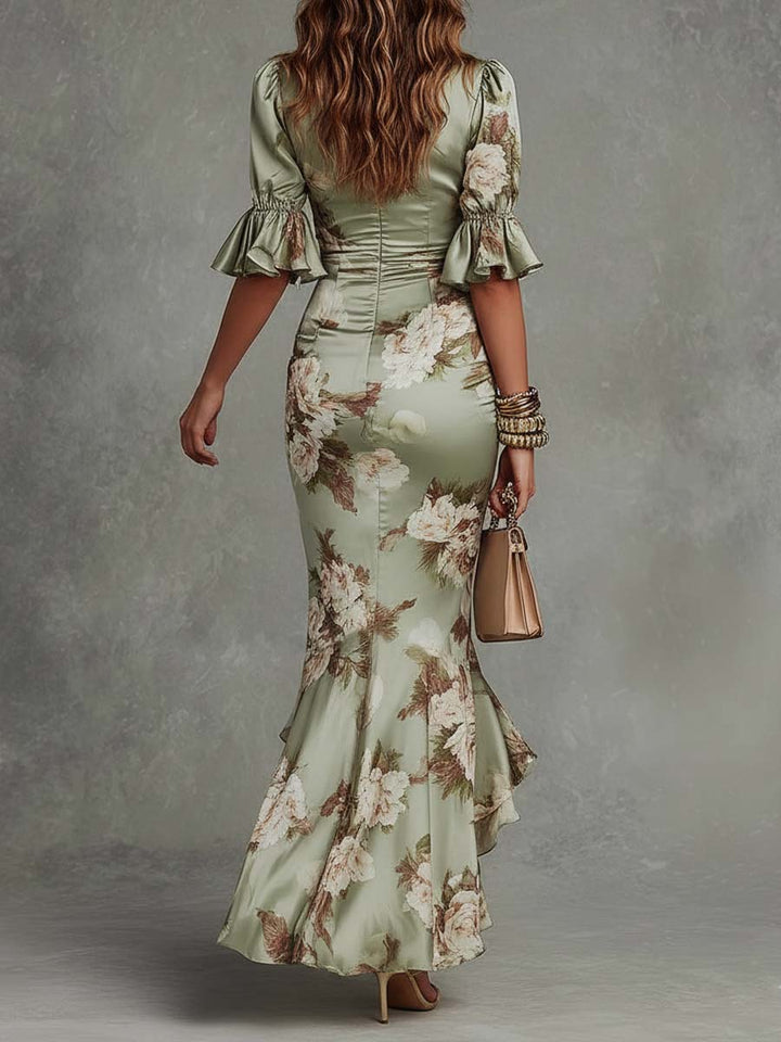 Morgan & Brooke | V-Neck Dress