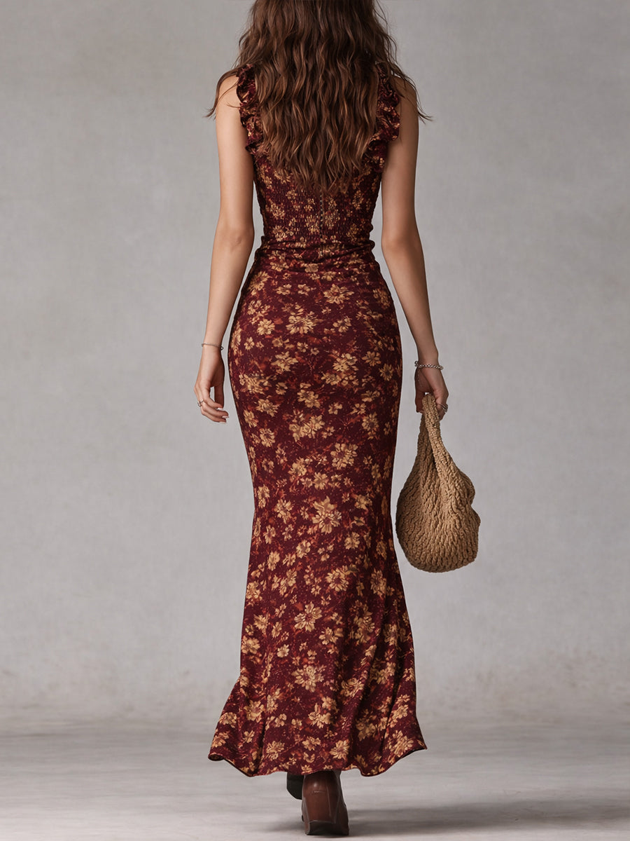 Morgan & Brooke | Ruffle Casual Dress