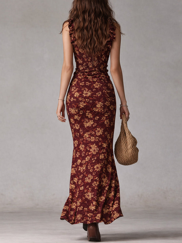 Morgan & Brooke | Ruffle Casual Dress
