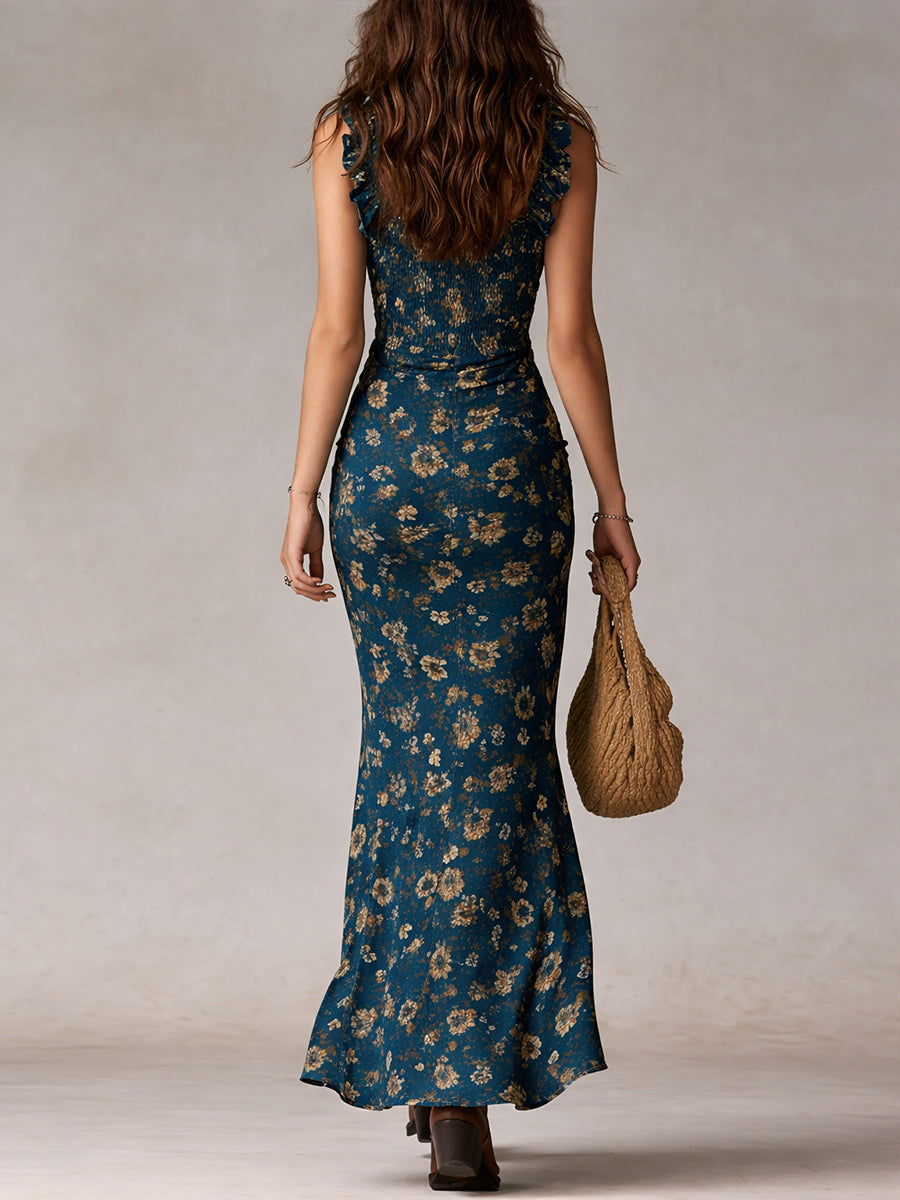 Morgan & Brooke | Ruffle Casual Dress