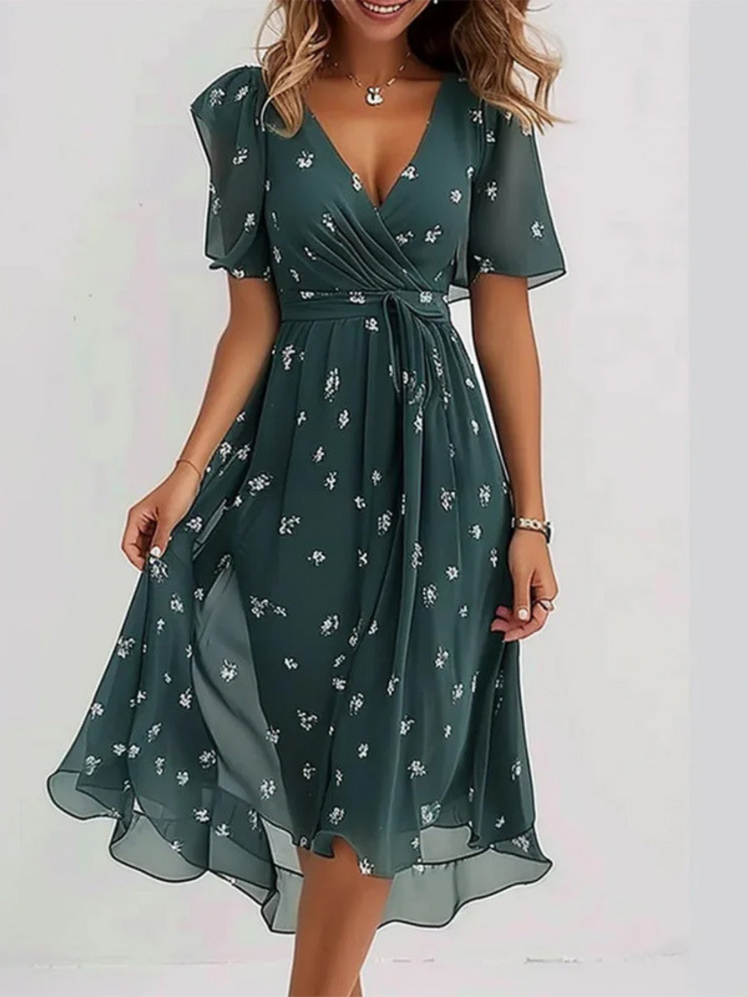 Morgan and Brooke | | Summer Dress with Belly Cover