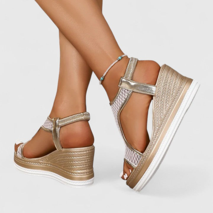 Morgan and Brooke | | Orthopedic Wedge Sandals