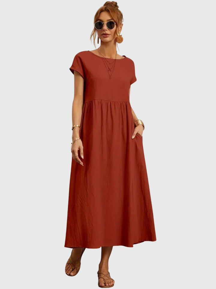 Morgan and Brooke | Casual Pocket Dress