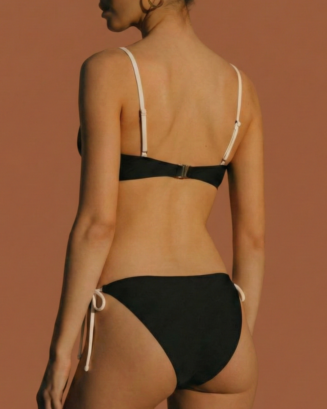 Morgan and Brooke | Black Bralette Bikini Set