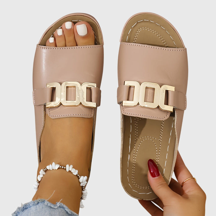 Morgan and Brooke | Comfy Buckle Sandals