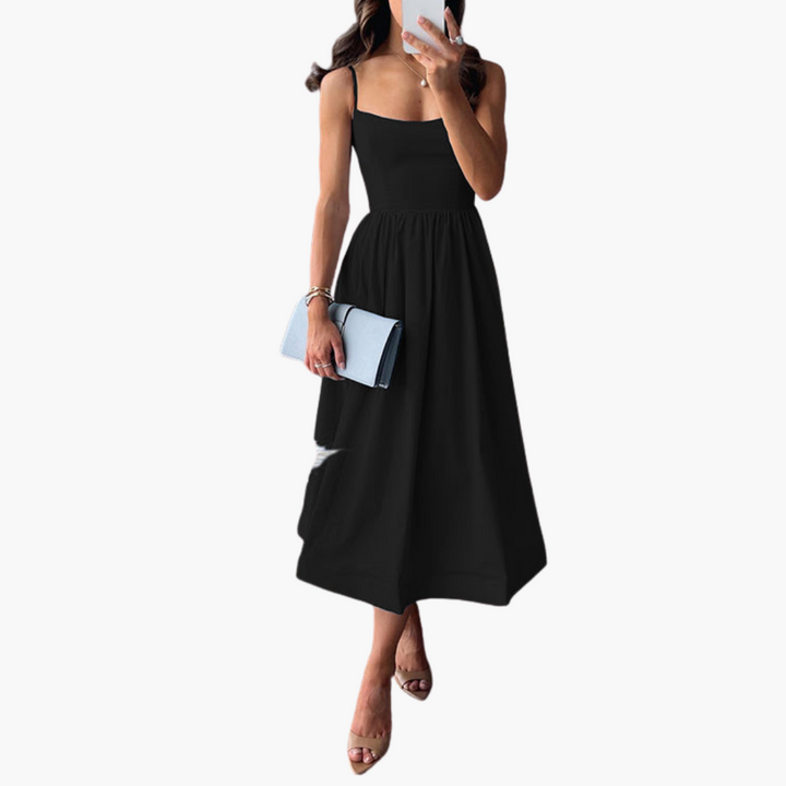 Morgan & Brooke | Strappy A-Line Midi Dress